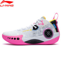 Li Ning Wade Shadow 3รองเท้าผู้ชายกันกระแทกระบายอากาศลื่นรองเท้าบาสเก็ตบอลต่ำ ABPR049