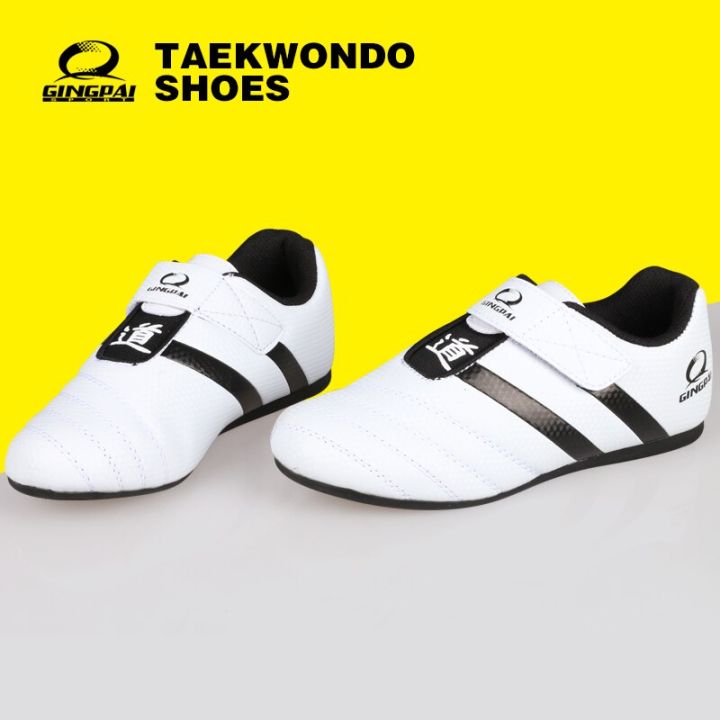 free-shipping-newbrand-child-adult-wtf-pu-leather-breathable-wear-resistant-taekwondo-shoes-kicking-boxing-shoes-karate-shoes