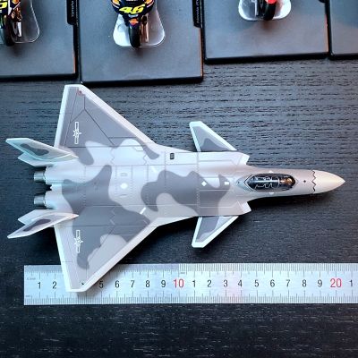 All-alloy Aircraft Model J-20 Fire Fang Aircraft Finished Model Equipped cket Weapon Compartment pit DoorSimulation Model