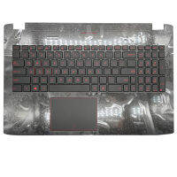 ใหม่ Palmrest W Backlit คีย์บอร์ดทัชแพดสำหรับ ROG GL552VX GL552VL GL552VW ZX50V GL552V US