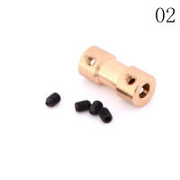 LIANGZHOU ใหม่2/3/3.17/4/5mm Motor copper SHAFT coupling COUPLER CONNECTOR Sleeve ADAPTER