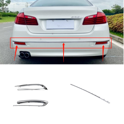 Rear Bumper Trim Outer Molding For BMW F10 F18 520i 523i 525i 525i 528i 530i 14-17