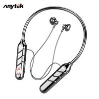 ANYTEK สายคล้องคอชุดหูฟังที่รองรับบลูทูธ True Wireless แบบสองหูหูฟังสเตอริโอ Bt22หูฟังสำหรับเล่นกีฬา