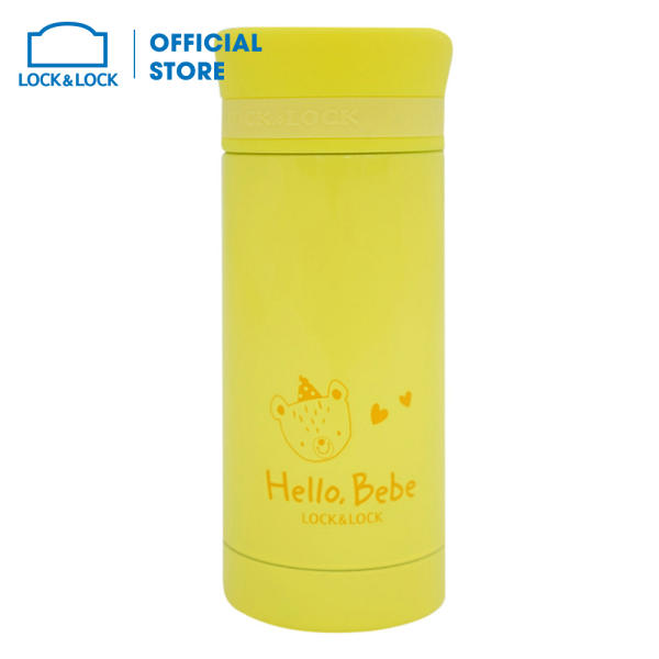 Bình giữ nhiệt Hello Bebe Love HBB313-200ml màu vàng dành cho bé Lock&Lock