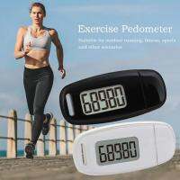 ดิจิตอล Pedometer การออกกำลังกาย Pedometer ขนาดกะทัดรัดแบบชาร์จ3d Pedometer ขั้นตอนที่ถูกต้องอุปกรณ์การนับที่มีการแสดงผลสำหรับเป้าหมาย