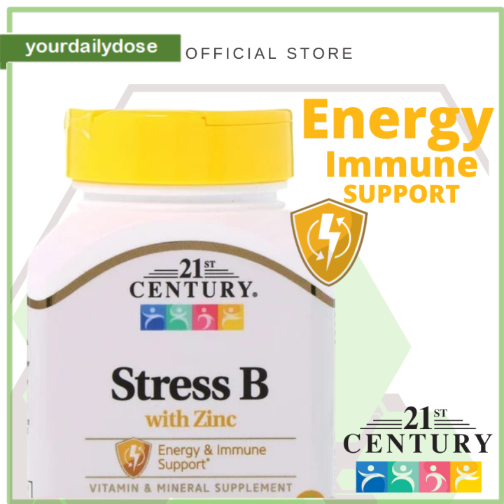 21st Century Stress B With Zinc 66 Tablets | Lazada PH