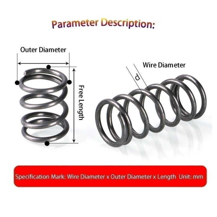 lz-1x8mm-compressed-springs-1mm-wire-diameter-x-8mm-outer-diameter-x-5-50-mm-free-length-spring-steel-extension-spring-10pcs