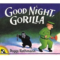 Good Night Gorilla By Peggy Rathmann Educational English Picture Book Learning Card Story Book For Baby Kids Children Gifts Flash Cards