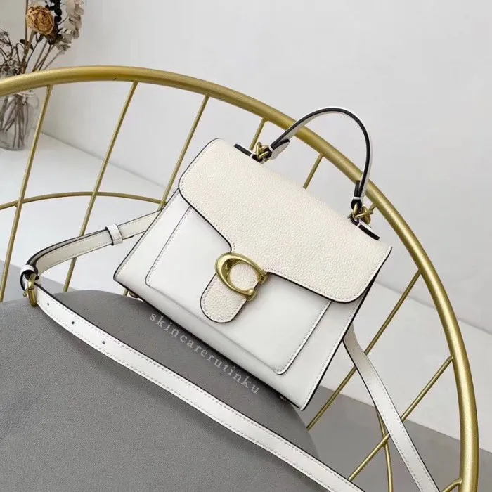 Coach Tabby Top Handle 20 In Brass Chalk ORIGINAL GUARANTEE 100 Lazada Indonesia
