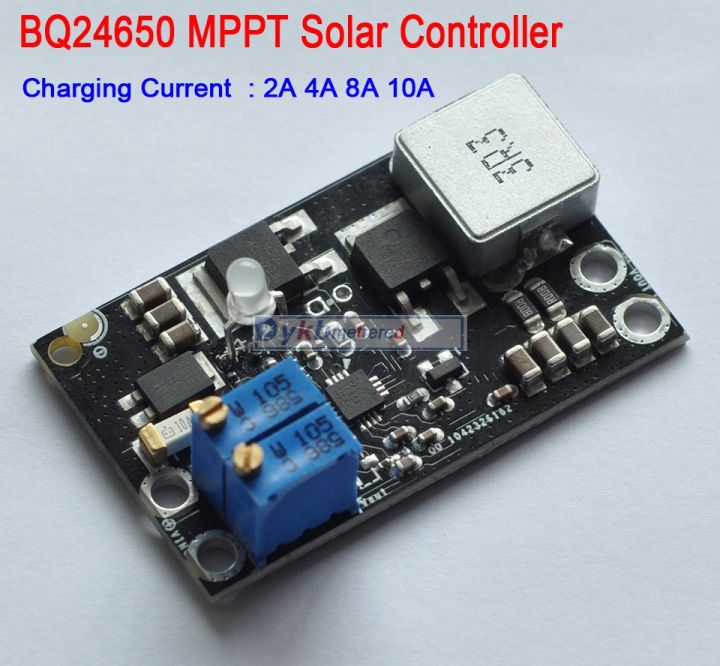 bq24650-2a-4a-8a-10a-mppt-solar-panel-controller-lithium-battery-li-ion-lifepo4-lead-acid-charging-12v-24v-buck-adjustable