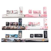 Keycaps Keycaps Keycaps 4ชิ้นกุญแจหมวก Cherry Blossom ESC ปุ่มส่งคืน4ปุ่มสูงห้าด้านที่ระเหิดความร้อนเหมาะกับคีย์บอร์ดแบบกลไกน่ารัก SS