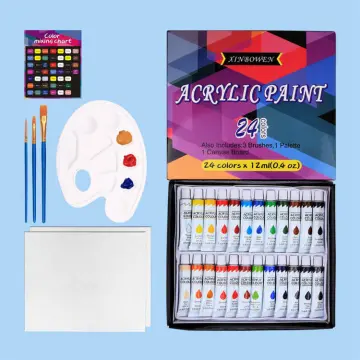 Acrylic Paint Set With Canvas - Best Price in Singapore - Jan 2024