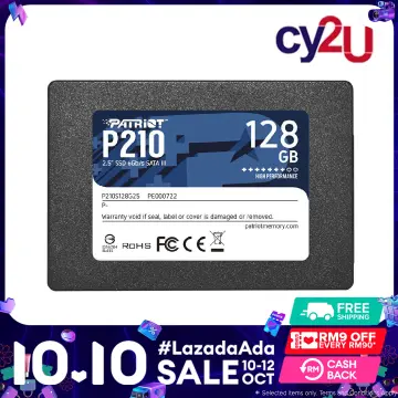  Patriot P210 SATA 3 128GB SSD 2.5 Inch Internal Solid State  Drive - P210S128G25 : Electronics