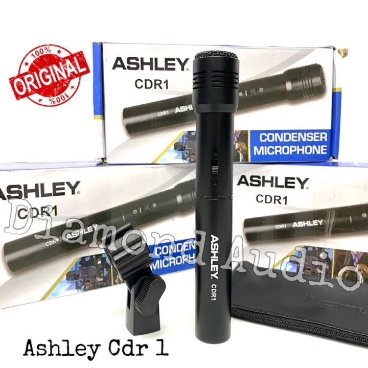 Mic Kabel Ashley Cdr1 Condenser Original Lazada Indonesia