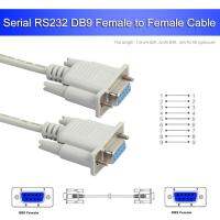 RS232ซีเรียล9ขาตัวเมียเป็นตัวเมีย DB9สายพ่วงแปลง PC ขนาด9ขา