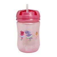 Dr. Browns : DRBTC9133# ถ้วยหัดดื่ม Straw Cup, 9oz (Pink)