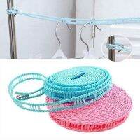 ☫ஐ 3m/5m Clotheslines Outdoor Travel Business Clothesline Laundry Non-slip Washing Clothes Line Rope