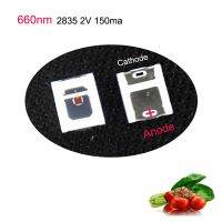 【New release】 660nm LED แบบ SMD 2835 2V 150ma คริสตัลขนาดใหญ่สำหรับปลูกพืช