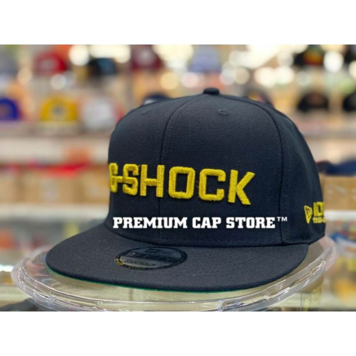 หมวกแก๊ป-พรีเมี่ยม-ลาย-lelaki-dewasa-g-shock-new-era-100-ปี-สําหรับผู้ชาย