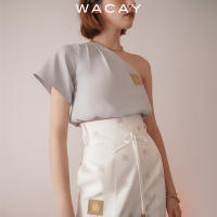 WACAY - Heidi Top เสื้อ ครอป ไหล่เดียว มี 4 สี (ลอตสุดท้าย ไม่ผลิตเพิ่ม)