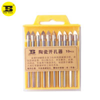 【2023】bosi 10PC 6mm Porcelain spear HEAD กระเบื้องเซรามิกแก้วหินอ่อนเจาะ Bits set