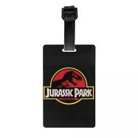 【DT】 hot  Jurassic Park Luggage Tags Custom Sci Fi Dinosaur Baggage Tags Privacy Cover ID Label
