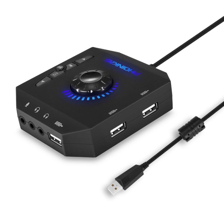 phoinikas-t10-multi-switch-usb-hub-audio-adapter-external-stereo-card-with-3-5-mm-headphones-and-microphone-jack-black