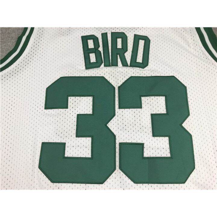 เสื้อกีฬาแขนสั้น-ลายทีม-boston-celtics-no-7-สไตล์-33-bird-2020-โลโก้บาสเก็ตบอล-สีขาว-สไตล์เรโทร