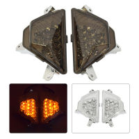 Motorbike For Kawasaki Ninja 250 300 EX300 2013 2014 2015 2016 2017 Front Turn Signals Blinker Flashing Indicator LED Light Smoke