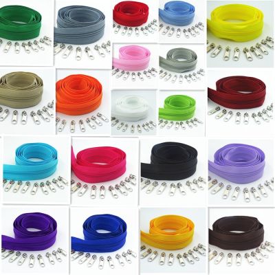 【CW】 5 Meters 10 Pullers 3   20 Colors Coil  Sewing Clothing Accessories