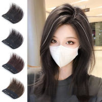 【CW】Women Fluffy Invisible Seamless Hair Pads Clip In Hair Extension Lining of Natural Hair Top Side Cover Hair Piece Synthetic Pads