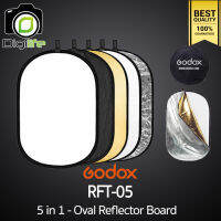 Godox Reflector RFT-05 5in1 - Oval Reflecter Board วงรี 5 in 1 - 60*90 , 80*120 , 120*180cm.