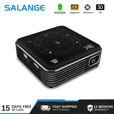 Salange P11 DLP มินิโปรเจคเตอร์แบบพกพาไร้สาย Android โทรศัพท์มือถือกระจก 4000mAH แบตเตอรี่ HD 1080P 4K วิดีโอ Beamer สำหรับ iPhone