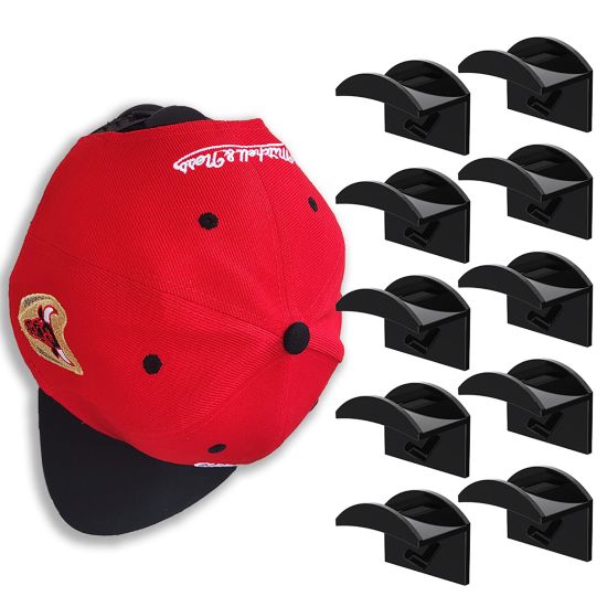 Lg01i9 6 cái giá dính cửa giá sắp xếp treo tự dính giá giữ mũ giá treo mũ - ảnh sản phẩm 1