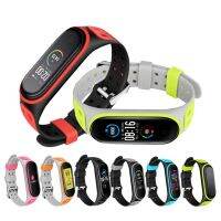 ♞ BOORUI 2021 soft wrist mi band 6 Straps for Xiaomi Mi Band 6 5 4 3 new light sport mi band 4 3 strap with metal buckle