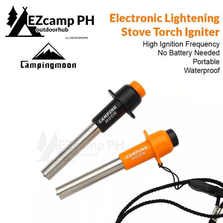 CAMPINGMOON Electronic Portable Lightening Igniter for Flame Torch