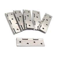 Folding Butt Hinge 3.5 Inch Length Cabinet Gate Closet Door Hinge Home Furniture Hardware Hinge - Pack of 6