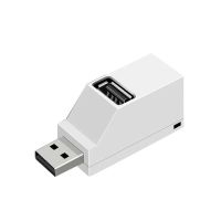 【Thriving】 Rehmans store. 1Pcs แบบพกพา Mini USB 2.0 3.0 Hub 3พอร์ต In-Line อุปกรณ์เสริม USB Hub สำหรับแล็ปท็อป Speed Hub Splitter USB 3.0 Comp H2K7