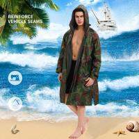 Surf Changing Robe Coat Long Sleeved Stay Warm and Dry Hooded