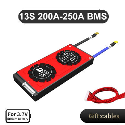 Daly 13S 48V Li-Ion BMS 200A 250A กันน้ำพร้อมพอร์ตสมดุลทั่วไป