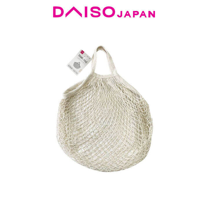 Daiso Mesh Bag Ivory Lazada PH