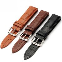 fgjdtrdh Universal Calfskin Bamboo Pattern Leather Watch Band Unisex Watch Accessories 12mm 14mm 16mm 18mm 20mm 22mm 24mm