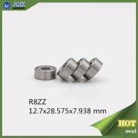 R8ZZ bearing 12.7x28.575x7.938mm ABEC-1 ( 10 PCS ) Inch Deep Groove  ball bearing Axles  Bearings Seals