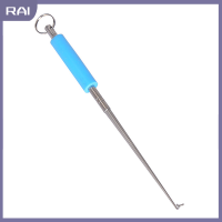 【RAI】 2สแตนเลสปลาเบ็ด Remover SAFETY Fishing Hook EXTRACTOR Rapid detacher