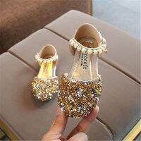 Autumn Girls Shoes Dance Party Shoes for Kids Baby Princess toddlers for Girls Gold Big Girl Single Childrens Shoes for Girls