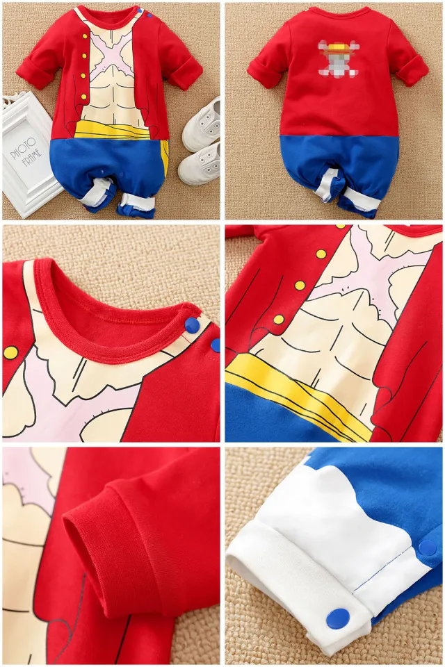 Newborn Baby Boy And Girls Anime Long Sleeve Rompers Costume Jumpsuit Baby  Clothes - Temu