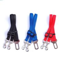 ปรับ Cat Dog Car Seat Belt double-HEAD Seat Vehicle Dog Lead Belt SAFETY Traction Dog collarr Accessories