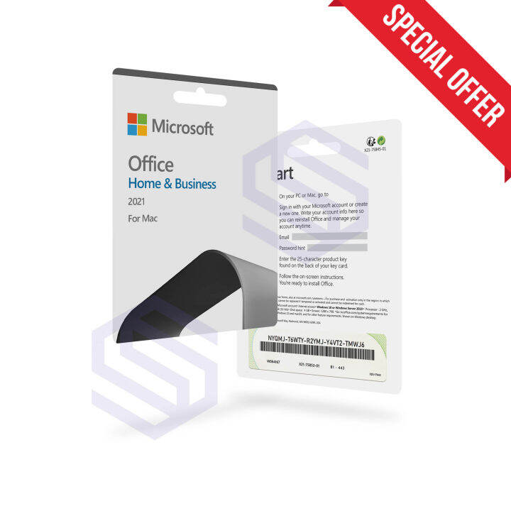 Microsoft Office 2021 Home Business Mac Full Set Original Lifetime ...