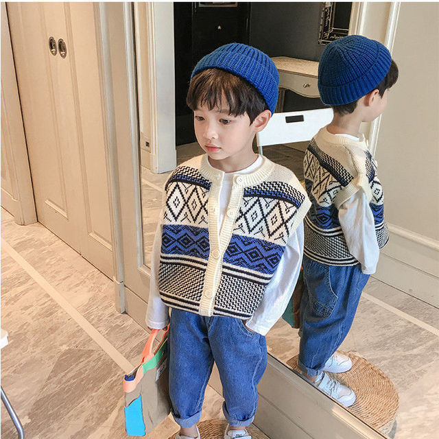 1-10y-children-single-breasted-vests-sweaters-cotton-vest-boy-sleeveless-sweaters-kids-boys-o-neck-pullover-knitting-vest-coat