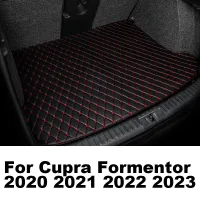 เสื่อท้ายรถสำหรับ Cupra formentor 2020 2021 2022 2023อุปกรณ์กันน้ำสำหรับถาดเสื่อรถพรมโคลนอุปกรณ์เสริมในรถยนต์